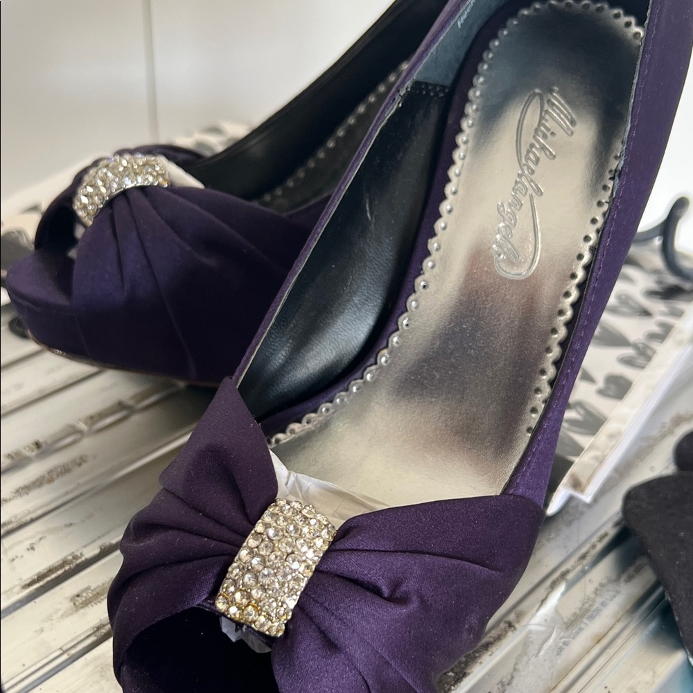 Michaelangelo Women's Elegant Purple Heels